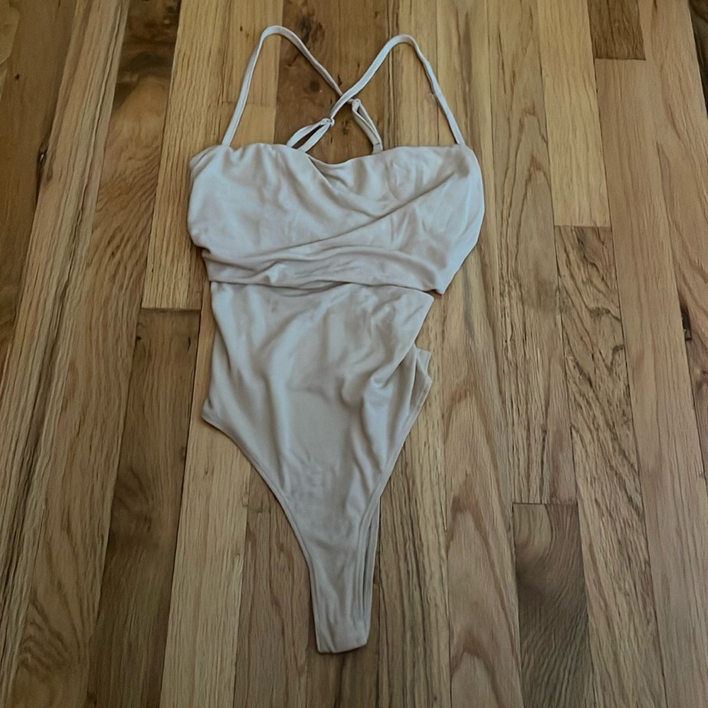 Tan bodysuit